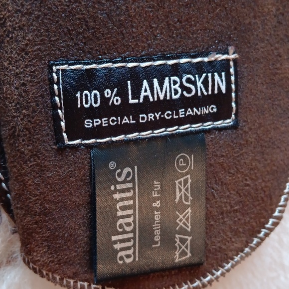 Atlantis genuine shearling jacket with hood EUC - Picture 5 of 10